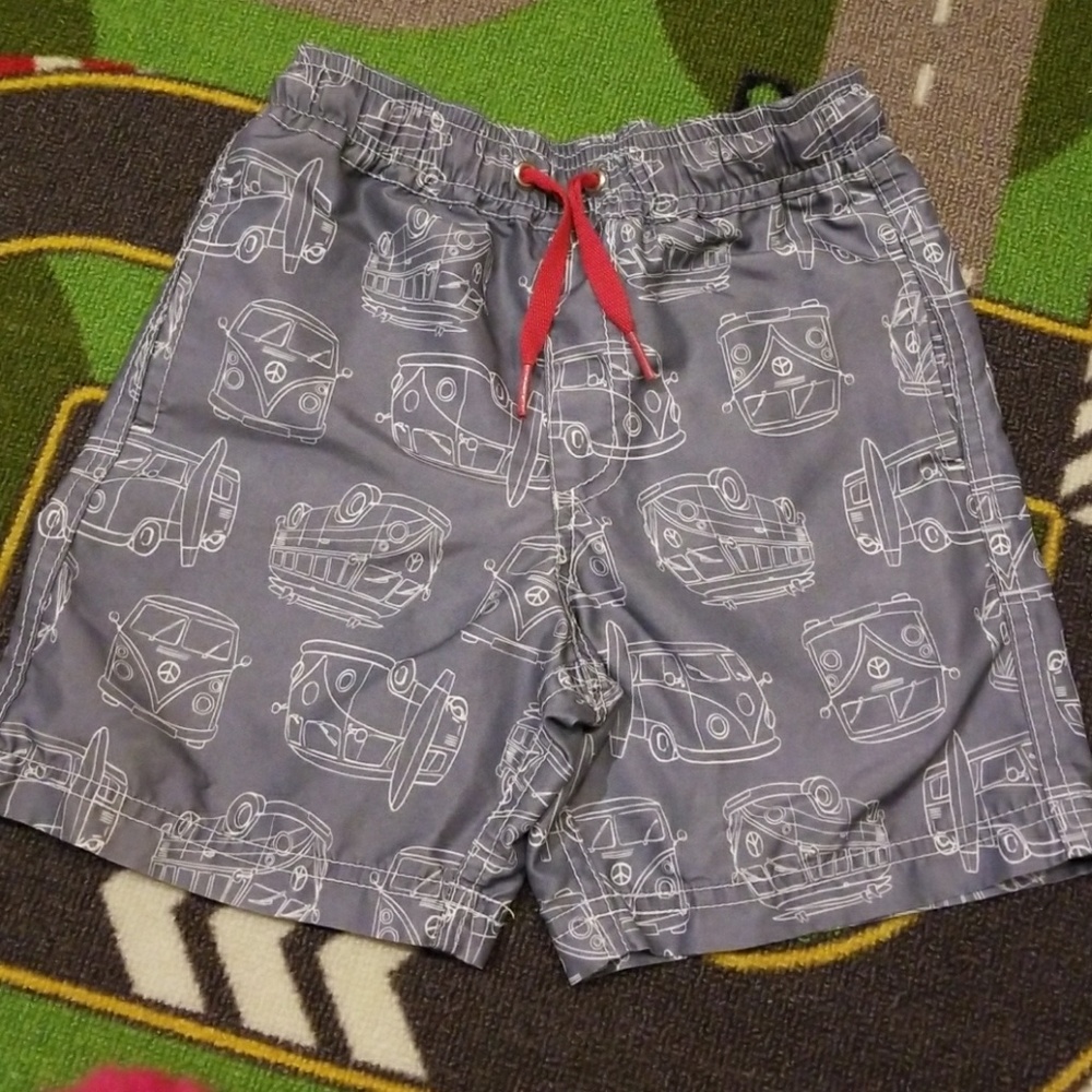 Hanna Andersson Boys Swim Trunks- VW Bug
